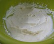 Desert prajitura cu nuca de cocos, zmeura si indulcitor-4