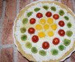 Aperitiv tarta cu branzeturi, legume si oua de prepelita-5