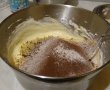 Desert tort cu crema de ciocolata si lapte condensat-4