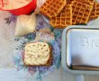 Desert gofre cu mere in compozitie si crema cu caramel la aparatul Waffle Maker Duraceramic Breville-8