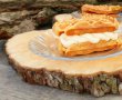 Desert gofre cu mere in compozitie si crema cu caramel la aparatul Waffle Maker Duraceramic Breville-13