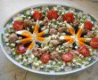 Salata Floare de nufar, cu oua, ton si branza cu mucegai-10