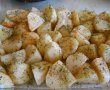 Mancare de cartofi noi cu fasole verde, la cuptor-3