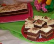 Desert prajitura festiva cu ciocolata si vanilie-11