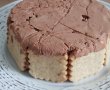 Desert tort Linzer cu ciocolata si nuci (tort cu fursecuri)-27