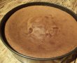 Desert tort cu crema de ciocolata si jeleu de coacaze negre-1