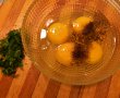 Omleta cu ciuperci, dovlecei si telemea de capra-3