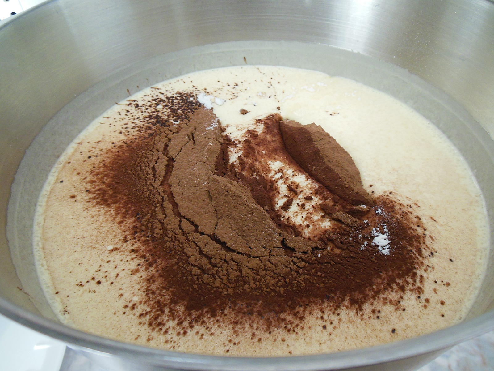 Desert briose cu ciocolata si crema de lamaie