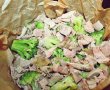 Tarta cu brocoli, carne de curcan, fara carbohidrati, gatita la slow cooker Crock Pot-4
