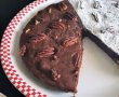 Desert prajitura cu ciocolata, banana si piureu de dovleac (fara gluten)-11
