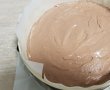 Desert tort cu crema de ciocolata, crema cu mascarpone si fructe-3