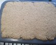 Desert prajitura cu foi fragede cu nuci și crema de lamaie-9