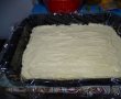 Desert prajitura cu crema de vanilie si crema de nuci-16