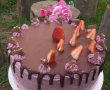 Desert tort cu mure si ciocolata alba-6