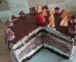 Desert tort cu mure si ciocolata alba-8