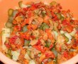 Salata orientala de cartofi cu ardei copt-4
