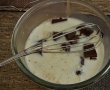 Desert tort cu jeleu de visine si mousse de ciocolata neagra-4
