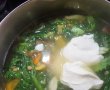 Supa de salata verde cu zucchini galben si linte rosie-8