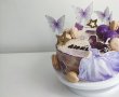 Desert tort cu afine si ciocolata alba-17
