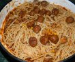 Spaghetti con le polpettine (spaghete cu chiftelute)-14