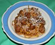 Spaghetti con le polpettine (spaghete cu chiftelute)-19