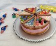 Desert tort cu fructe de padure si ciocolata (bucuria copiilor)-15
