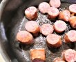 Tocanita de cartofi cu carnati proaspeti de porc-2