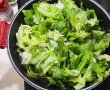 Ciorba de praz cu afumatura si salata verde-6