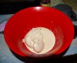 Desert prajitura cu afine si crema pralina-16