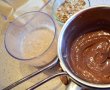 Desert budinca de ciocolata cu banane si nuci-3