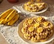 Desert gofre - vafe cu banane, o reteta de mic dejun rapid si delicios-6