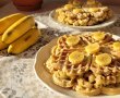 Desert gofre - vafe cu banane, o reteta de mic dejun rapid si delicios-8