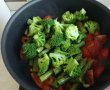 Sparanghel cu carne de curcan si broccoli-7