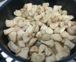 Reteta de piept de pui cu spanac, ciuperci, ardei si smantana-4