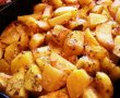 Cotlete de porc cu cartofi glazurati in sos de mustar-4