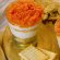 Cheesecake cu dulceață de morcovi - Desert delicios la pahar