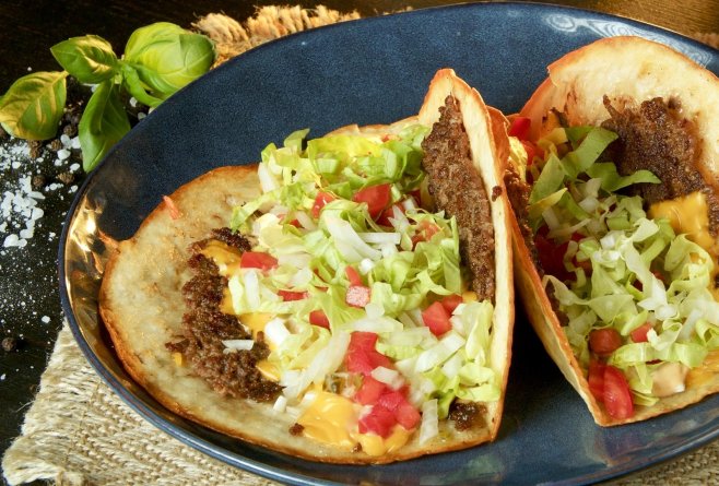 Tacos cheeseburger - Un preparat fusion gustos