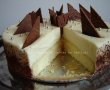 Desert tort de ciocolata alba si frisca-3