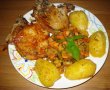 Pulpa de porc la cuptor cu cartofi si garnitura de legume-3