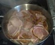 Friptura din muschi de porc afumat cu carnaciori-3