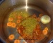 Ciorba din cuburi de omleta de ou cu spanac-1