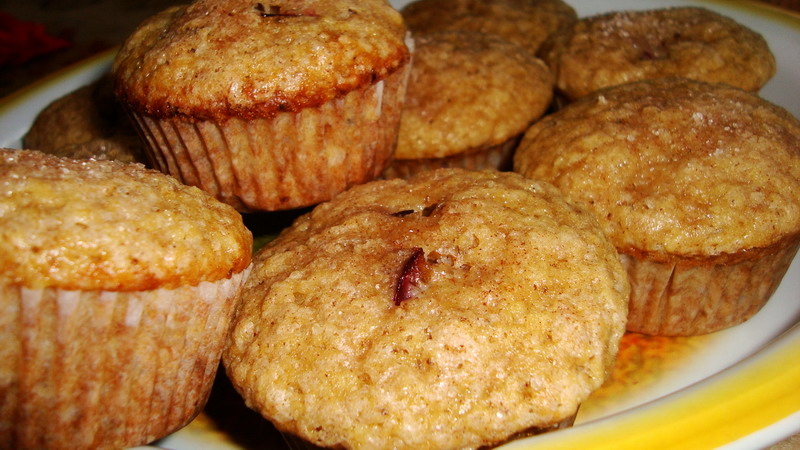 Muffins cu prune