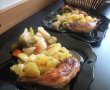 Pulpe de pui marinate, pe pat de legume (by medi)-1