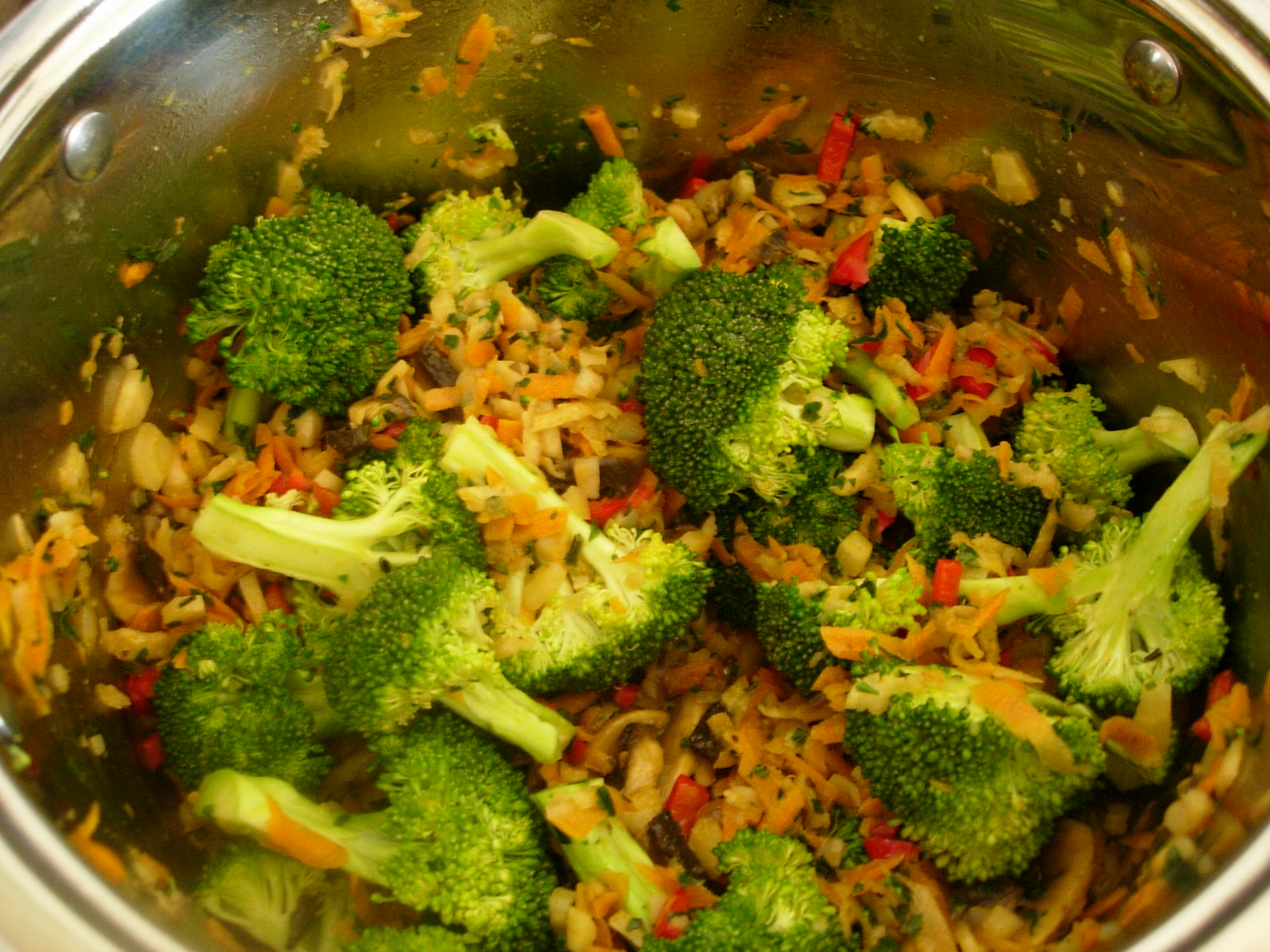 Ciorba de broccoli cu ciuperci