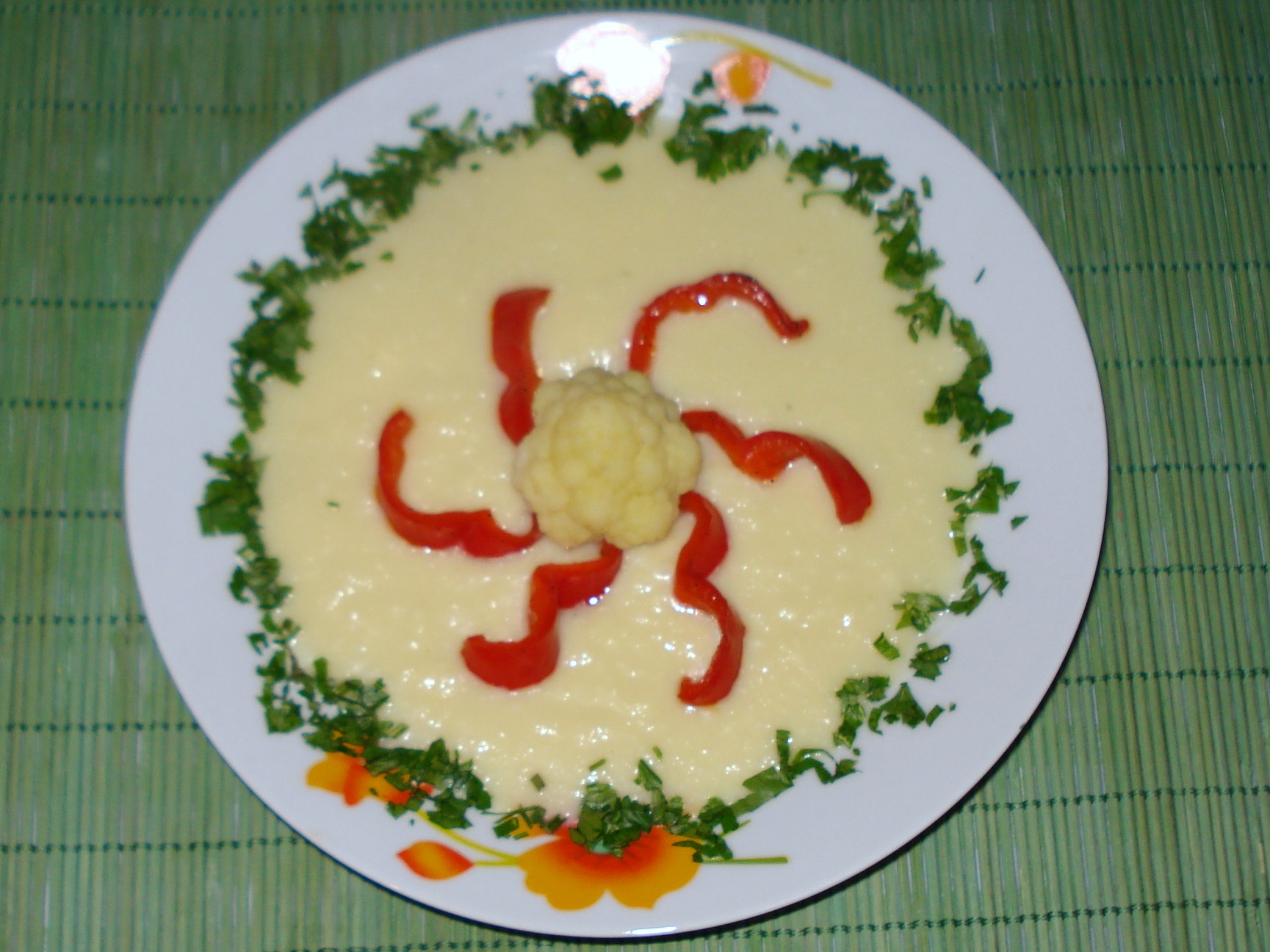 Supa-crema de conopida cu kapia