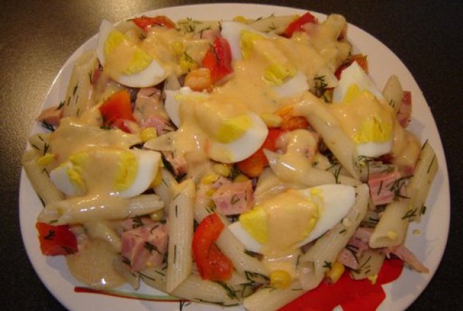 Salata de paste cu oua