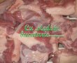 Fleica de porc prajita in ceaun cu mamaliguta si mujdei de usturoi-0