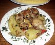 Ficăţei de pui pe cartofi la cuptor-3