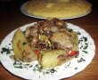 Ficăţei de pui pe cartofi la cuptor-4