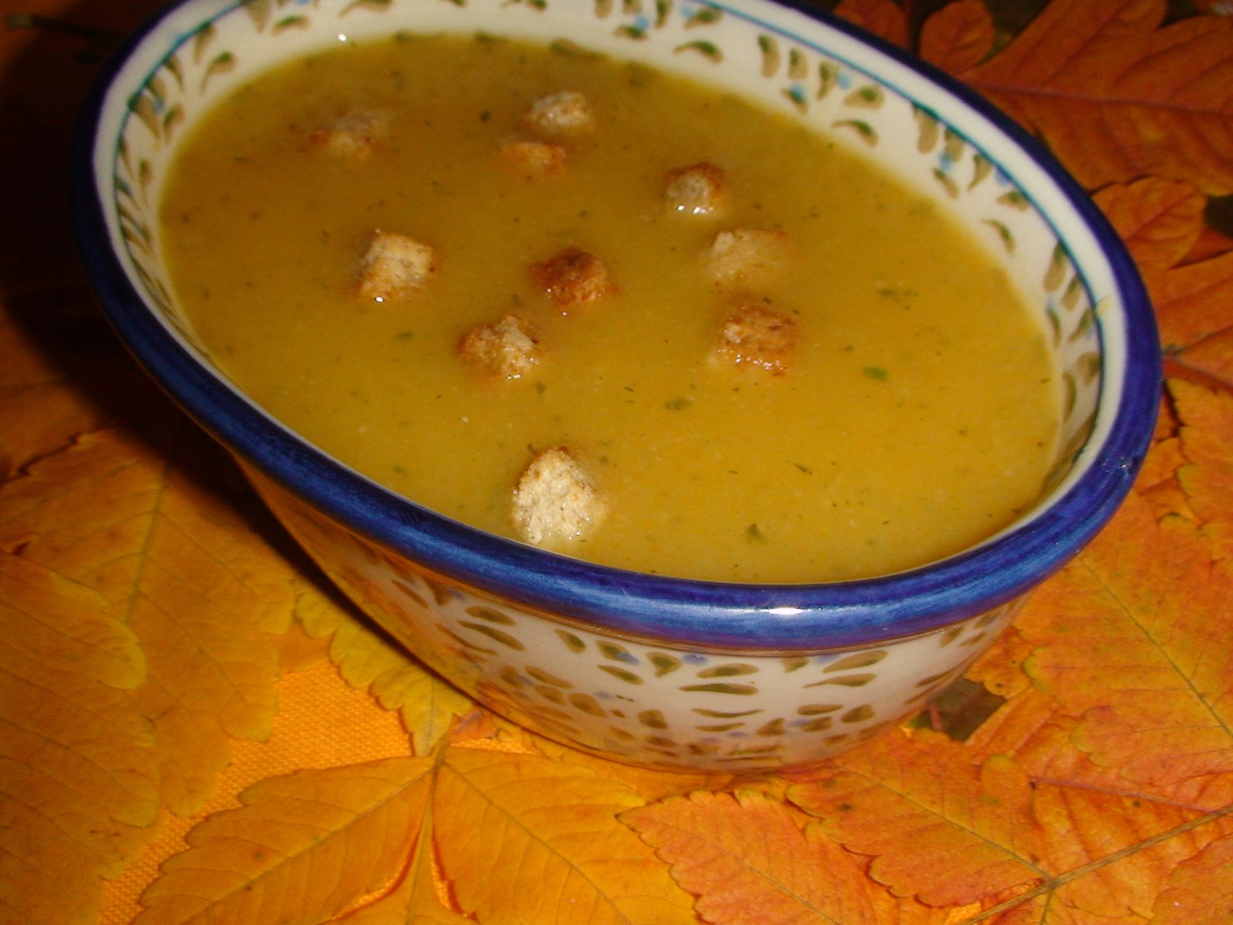 Supa crema de legume cu dovleac